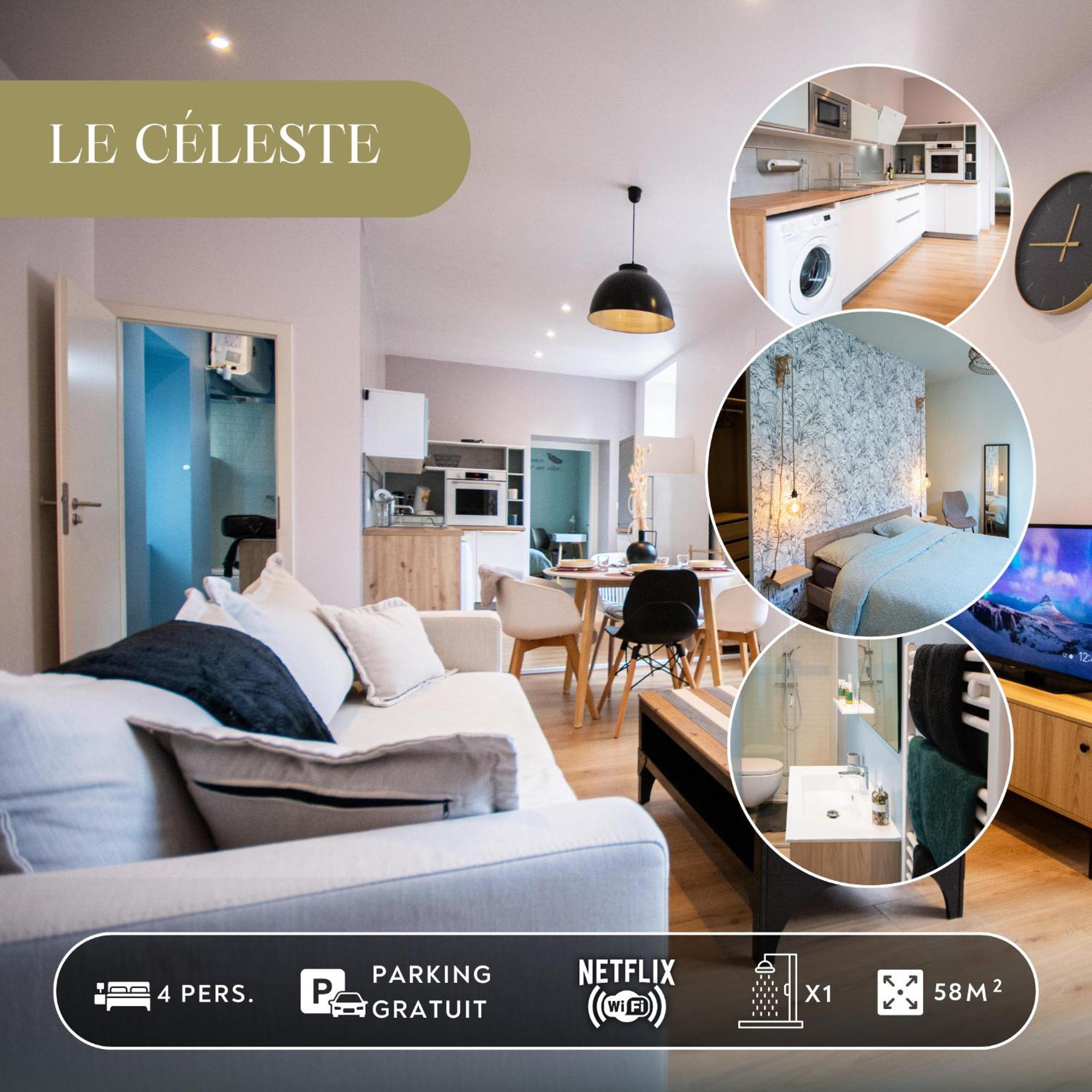 Le Celeste, Centre Historique, Wifi-Netflix Belfort Bagian luar foto
