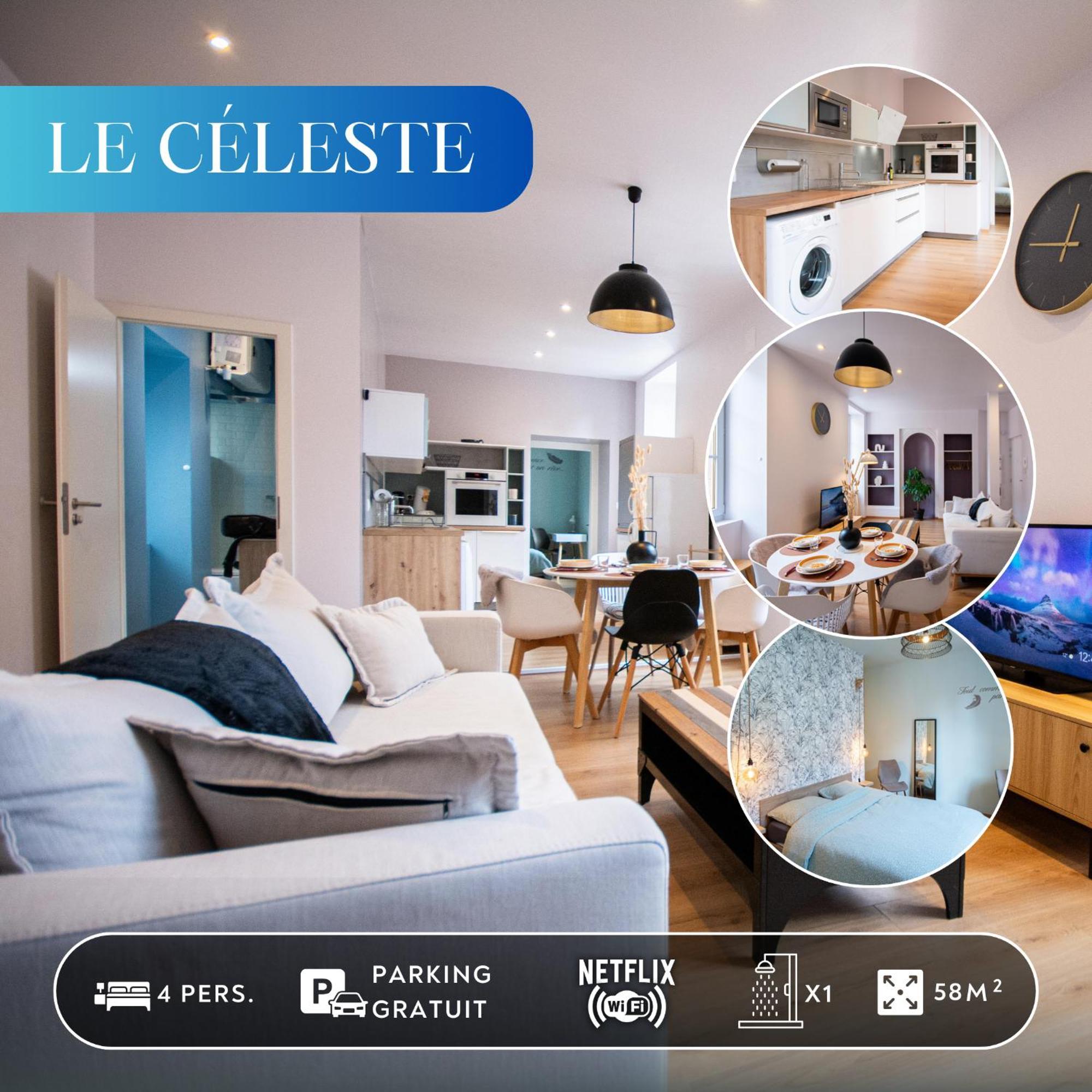 Le Celeste, Centre Historique, Wifi-Netflix Belfort Bagian luar foto